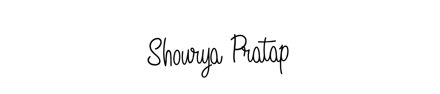 Also we have Shourya Pratap name is the best signature style. Create professional handwritten signature collection using Angelique-Rose-font-FFP autograph style. Shourya Pratap signature style 5 images and pictures png