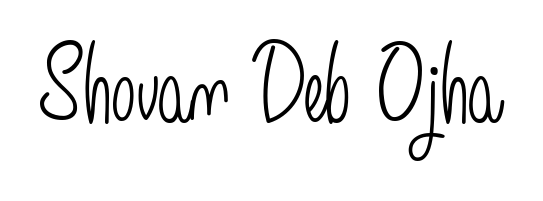 Download transparent PNG signature for name Shovan Deb Ojha styled with Angelique-Rose-font-FFP font. Ready to paste directly into PDF and Word agreements. Shovan Deb Ojha signature style 5 images and pictures png