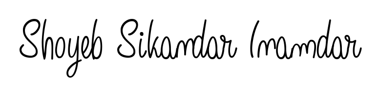 Achieve flawless digital penmanship with Shoyeb Sikandar Inamdar name in Angelique-Rose-font-FFP font. The perfect tool for creating online signatures. Shoyeb Sikandar Inamdar signature style 5 images and pictures png