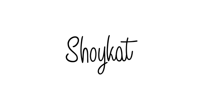 Once you've used our free online signature maker to create your best signature Angelique-Rose-font-FFP style, it's time to enjoy all of the benefits that Shoykat name signing documents. Shoykat signature style 5 images and pictures png