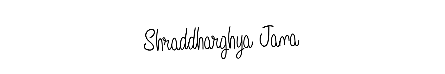 if you are searching for the best signature style for your name Shraddharghya Jana. so please give up your signature search. here we have designed multiple signature styles  using Angelique-Rose-font-FFP. Shraddharghya Jana signature style 5 images and pictures png