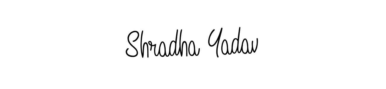 Also we have Shradha Yadav name is the best signature style. Create professional handwritten signature collection using Angelique-Rose-font-FFP autograph style. Shradha Yadav signature style 5 images and pictures png