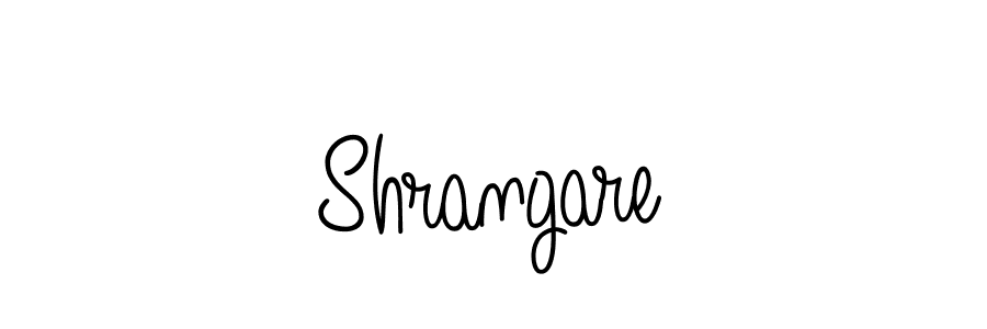 Once you've used our free online signature maker to create your best signature Angelique-Rose-font-FFP style, it's time to enjoy all of the benefits that Shrangare name signing documents. Shrangare signature style 5 images and pictures png