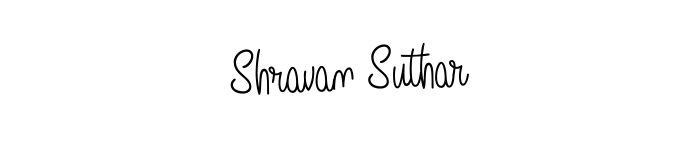 How to Draw Shravan Suthar signature style? Angelique-Rose-font-FFP is a latest design signature styles for name Shravan Suthar. Shravan Suthar signature style 5 images and pictures png