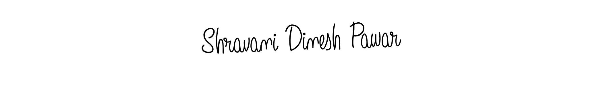 You should practise on your own different ways (Angelique-Rose-font-FFP) to write your name (Shravani Dinesh Pawar) in signature. don't let someone else do it for you. Shravani Dinesh Pawar signature style 5 images and pictures png