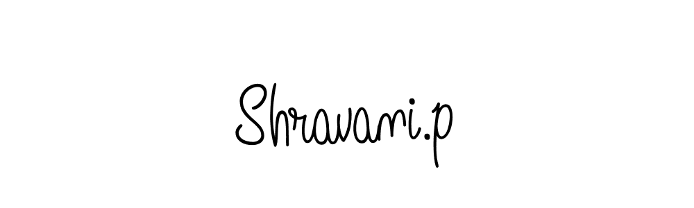 Also we have Shravani.p name is the best signature style. Create professional handwritten signature collection using Angelique-Rose-font-FFP autograph style. Shravani.p signature style 5 images and pictures png