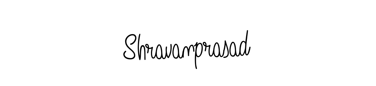 Create a beautiful signature design for name Shravanprasad. With this signature (Angelique-Rose-font-FFP) fonts, you can make a handwritten signature for free. Shravanprasad signature style 5 images and pictures png