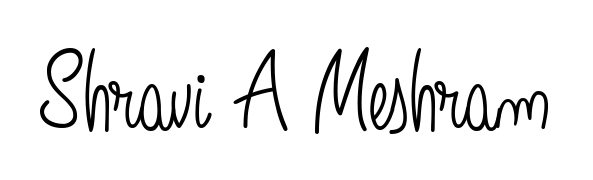 Master the art of signing with Shravi A Meshram written in fluent Angelique-Rose-font-FFP script. A great template to practice and refine your handwriting. Shravi A Meshram signature style 5 images and pictures png
