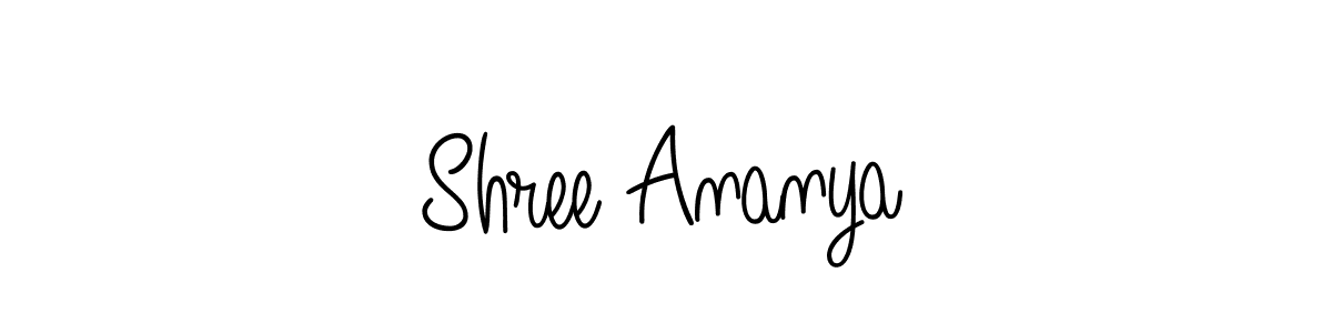 Also You can easily find your signature by using the search form. We will create Shree Ananya name handwritten signature images for you free of cost using Angelique-Rose-font-FFP sign style. Shree Ananya signature style 5 images and pictures png