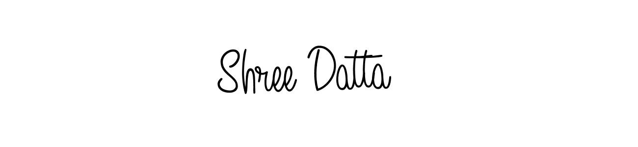 Once you've used our free online signature maker to create your best signature Angelique-Rose-font-FFP style, it's time to enjoy all of the benefits that Shree Datta   name signing documents. Shree Datta   signature style 5 images and pictures png