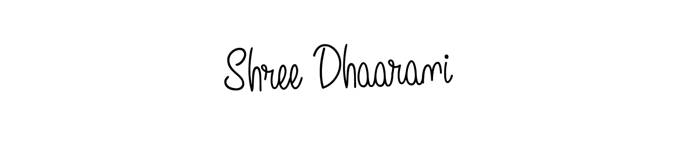 How to Draw Shree Dhaarani signature style? Angelique-Rose-font-FFP is a latest design signature styles for name Shree Dhaarani. Shree Dhaarani signature style 5 images and pictures png
