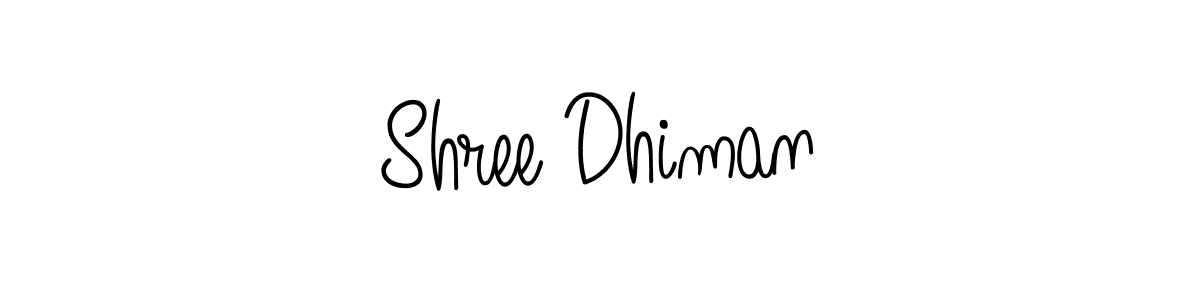 Once you've used our free online signature maker to create your best signature Angelique-Rose-font-FFP style, it's time to enjoy all of the benefits that Shree Dhiman name signing documents. Shree Dhiman signature style 5 images and pictures png