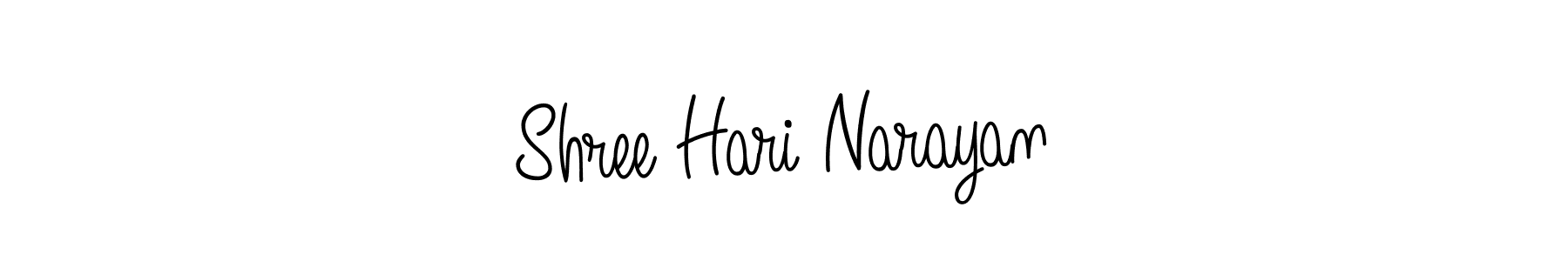 Make a short Shree Hari Narayan signature style. Manage your documents anywhere anytime using Angelique-Rose-font-FFP. Create and add eSignatures, submit forms, share and send files easily. Shree Hari Narayan signature style 5 images and pictures png