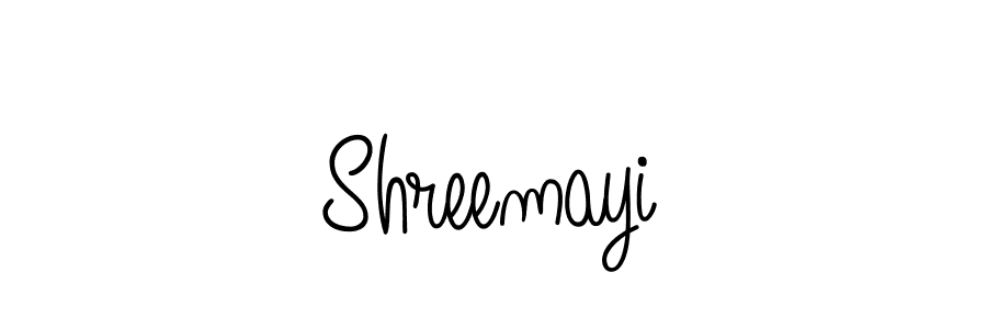 The best way (Angelique-Rose-font-FFP) to make a short signature is to pick only two or three words in your name. The name Shreemayi include a total of six letters. For converting this name. Shreemayi signature style 5 images and pictures png