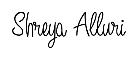 Master the art of signing with Shreya Alluri written in fluent Angelique-Rose-font-FFP script. A great template to practice and refine your handwriting. Shreya Alluri signature style 5 images and pictures png