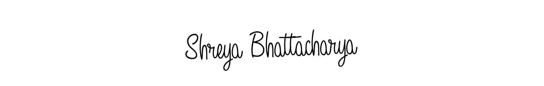 Make a short Shreya Bhattacharya signature style. Manage your documents anywhere anytime using Angelique-Rose-font-FFP. Create and add eSignatures, submit forms, share and send files easily. Shreya Bhattacharya signature style 5 images and pictures png