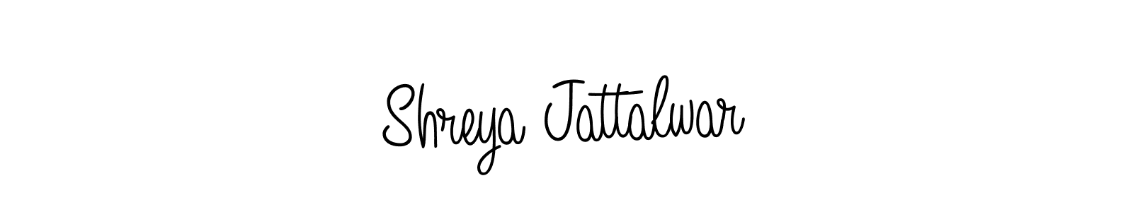 Design your own signature with our free online signature maker. With this signature software, you can create a handwritten (Angelique-Rose-font-FFP) signature for name Shreya Jattalwar. Shreya Jattalwar signature style 5 images and pictures png