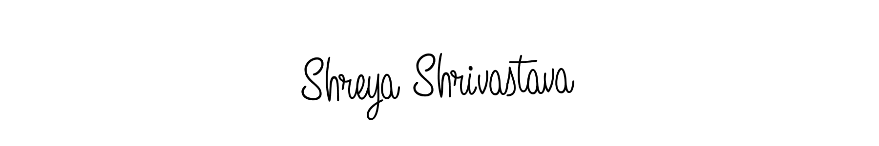 How to make Shreya Shrivastava name signature. Use Angelique-Rose-font-FFP style for creating short signs online. This is the latest handwritten sign. Shreya Shrivastava signature style 5 images and pictures png