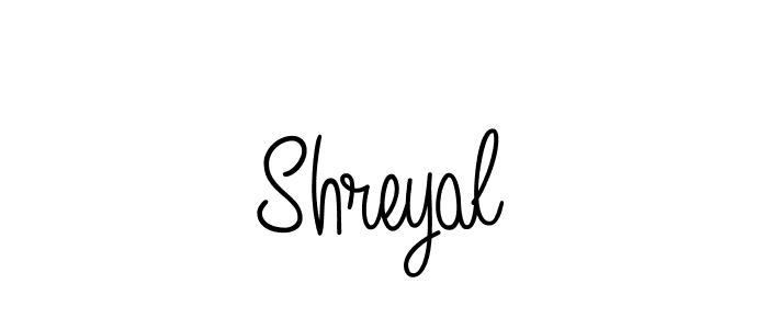 How to make Shreyal signature? Angelique-Rose-font-FFP is a professional autograph style. Create handwritten signature for Shreyal name. Shreyal signature style 5 images and pictures png