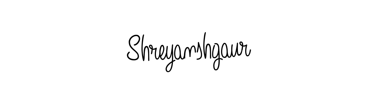The best way (Angelique-Rose-font-FFP) to make a short signature is to pick only two or three words in your name. The name Shreyanshgaur include a total of six letters. For converting this name. Shreyanshgaur signature style 5 images and pictures png