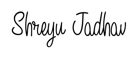 A modern signature idea for name Shreyu Jadhav using Angelique-Rose-font-FFP font. Clean strokes and elegant curves make it stand out instantly. Shreyu Jadhav signature style 5 images and pictures png