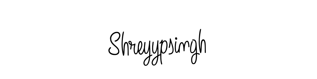 How to make Shreyypsingh signature? Angelique-Rose-font-FFP is a professional autograph style. Create handwritten signature for Shreyypsingh name. Shreyypsingh signature style 5 images and pictures png