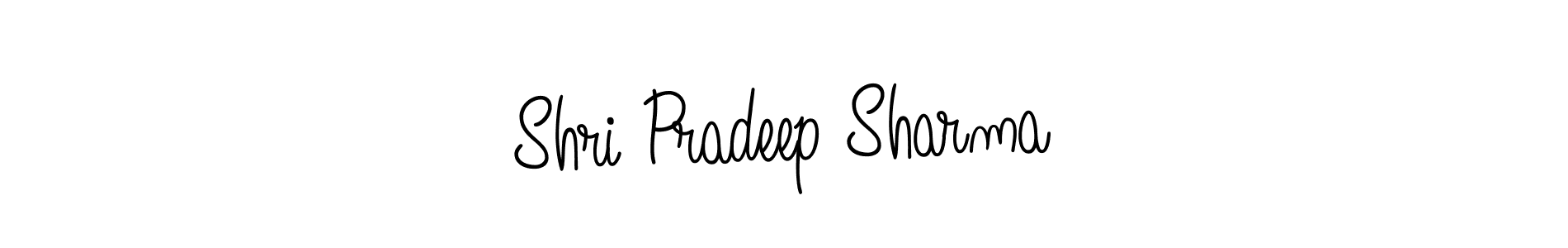 How to make Shri Pradeep Sharma name signature. Use Angelique-Rose-font-FFP style for creating short signs online. This is the latest handwritten sign. Shri Pradeep Sharma signature style 5 images and pictures png