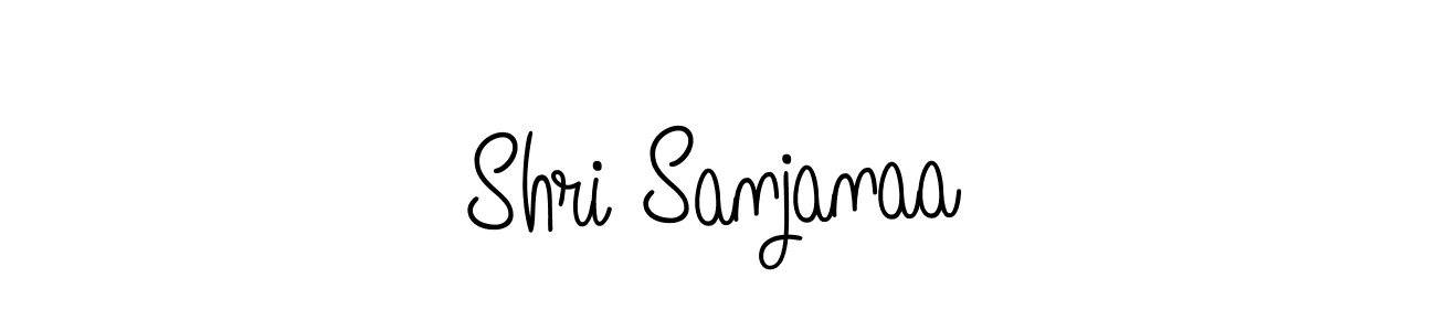 Shri Sanjanaa stylish signature style. Best Handwritten Sign (Angelique-Rose-font-FFP) for my name. Handwritten Signature Collection Ideas for my name Shri Sanjanaa. Shri Sanjanaa signature style 5 images and pictures png