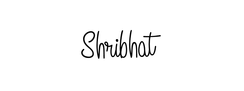 How to Draw Shribhat signature style? Angelique-Rose-font-FFP is a latest design signature styles for name Shribhat. Shribhat signature style 5 images and pictures png