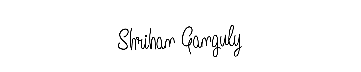 This is the best signature style for the Shrihan Ganguly name. Also you like these signature font (Angelique-Rose-font-FFP). Mix name signature. Shrihan Ganguly signature style 5 images and pictures png