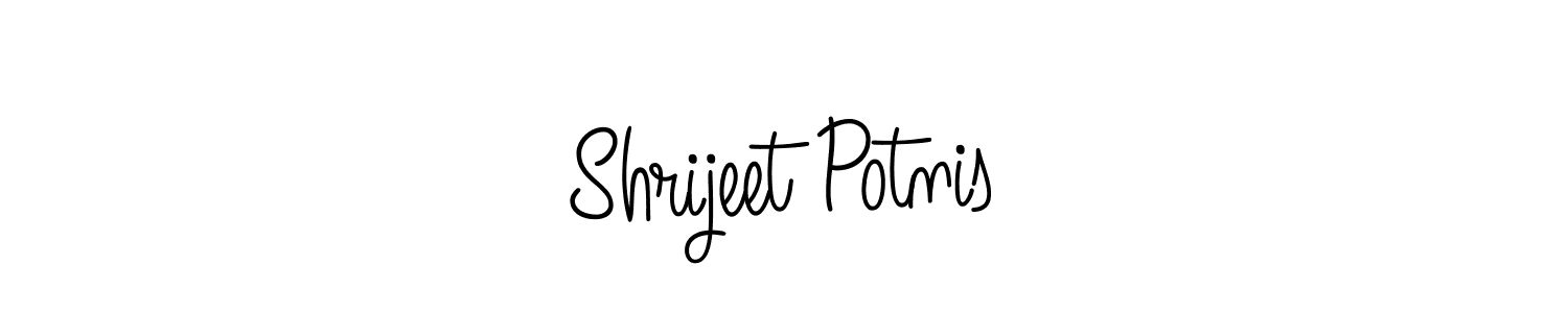 Use a signature maker to create a handwritten signature online. With this signature software, you can design (Angelique-Rose-font-FFP) your own signature for name Shrijeet Potnis. Shrijeet Potnis signature style 5 images and pictures png