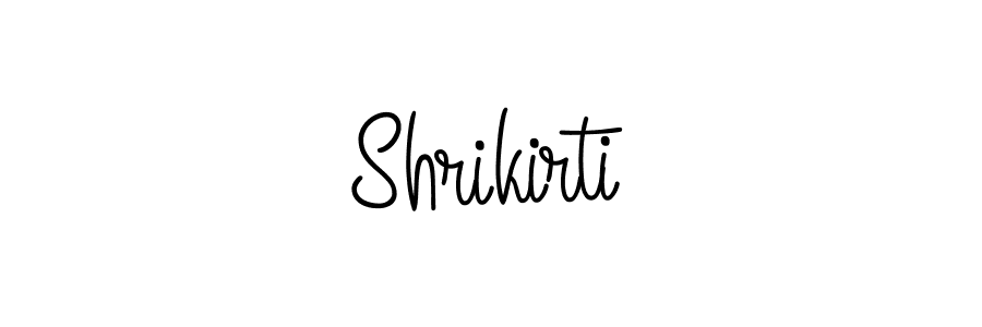 Design your own signature with our free online signature maker. With this signature software, you can create a handwritten (Angelique-Rose-font-FFP) signature for name Shrikirti. Shrikirti signature style 5 images and pictures png
