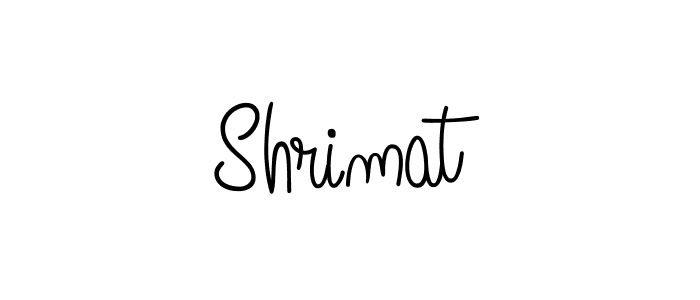 Create a beautiful signature design for name Shrimat. With this signature (Angelique-Rose-font-FFP) fonts, you can make a handwritten signature for free. Shrimat signature style 5 images and pictures png