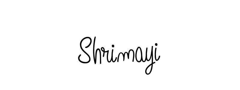 The best way (Angelique-Rose-font-FFP) to make a short signature is to pick only two or three words in your name. The name Shrimayi include a total of six letters. For converting this name. Shrimayi signature style 5 images and pictures png