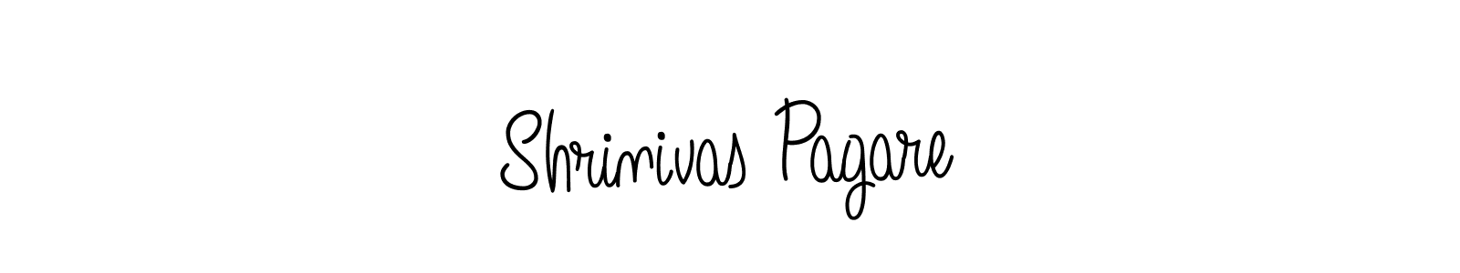 Design your own signature with our free online signature maker. With this signature software, you can create a handwritten (Angelique-Rose-font-FFP) signature for name Shrinivas Pagare. Shrinivas Pagare signature style 5 images and pictures png