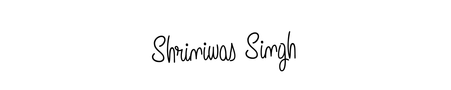 This is the best signature style for the Shriniwas Singh name. Also you like these signature font (Angelique-Rose-font-FFP). Mix name signature. Shriniwas Singh signature style 5 images and pictures png