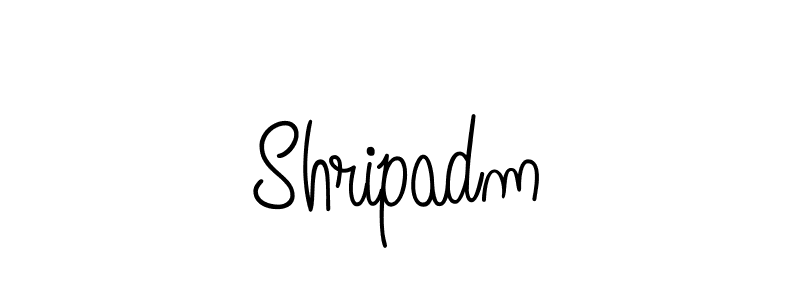 Create a beautiful signature design for name Shripadm. With this signature (Angelique-Rose-font-FFP) fonts, you can make a handwritten signature for free. Shripadm signature style 5 images and pictures png