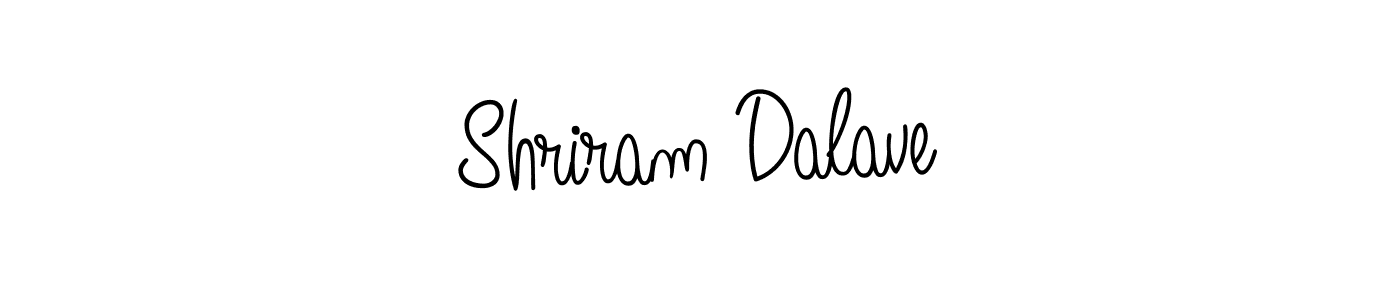 How to make Shriram Dalave signature? Angelique-Rose-font-FFP is a professional autograph style. Create handwritten signature for Shriram Dalave name. Shriram Dalave signature style 5 images and pictures png