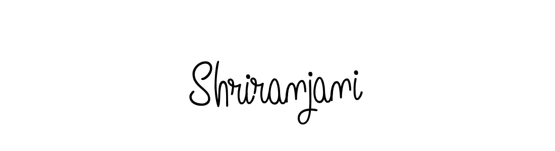 Create a beautiful signature design for name Shriranjani. With this signature (Angelique-Rose-font-FFP) fonts, you can make a handwritten signature for free. Shriranjani signature style 5 images and pictures png