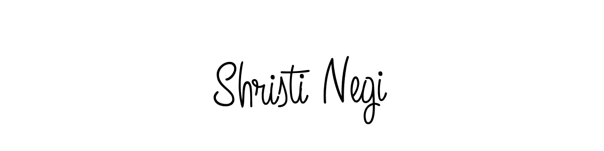 Shristi Negi stylish signature style. Best Handwritten Sign (Angelique-Rose-font-FFP) for my name. Handwritten Signature Collection Ideas for my name Shristi Negi. Shristi Negi signature style 5 images and pictures png