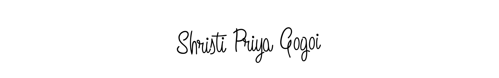 if you are searching for the best signature style for your name Shristi Priya Gogoi. so please give up your signature search. here we have designed multiple signature styles  using Angelique-Rose-font-FFP. Shristi Priya Gogoi signature style 5 images and pictures png