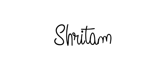 Make a beautiful signature design for name Shritam. With this signature (Angelique-Rose-font-FFP) style, you can create a handwritten signature for free. Shritam signature style 5 images and pictures png