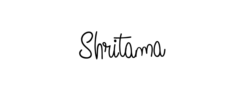 Shritama stylish signature style. Best Handwritten Sign (Angelique-Rose-font-FFP) for my name. Handwritten Signature Collection Ideas for my name Shritama. Shritama signature style 5 images and pictures png
