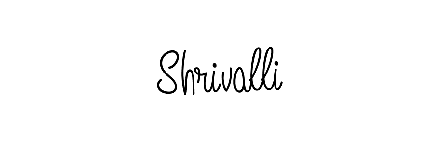 Design your own signature with our free online signature maker. With this signature software, you can create a handwritten (Angelique-Rose-font-FFP) signature for name Shrivalli. Shrivalli signature style 5 images and pictures png