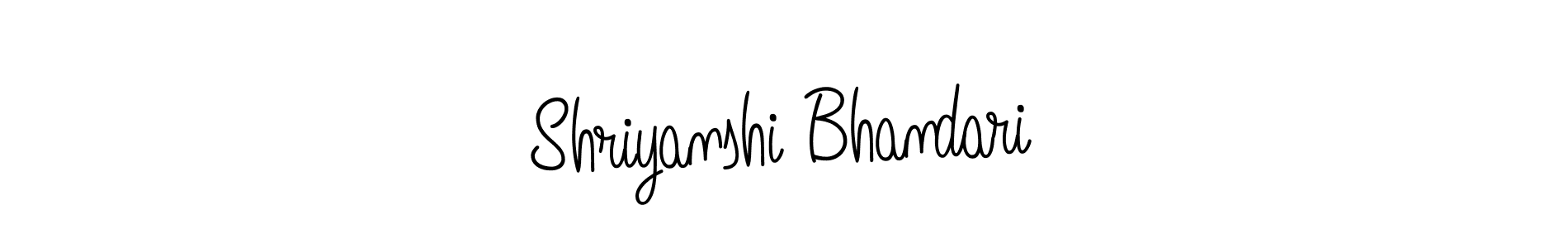 Also You can easily find your signature by using the search form. We will create Shriyanshi Bhandari name handwritten signature images for you free of cost using Angelique-Rose-font-FFP sign style. Shriyanshi Bhandari signature style 5 images and pictures png