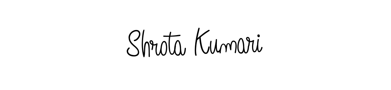 Similarly Angelique-Rose-font-FFP is the best handwritten signature design. Signature creator online .You can use it as an online autograph creator for name Shrota Kumari. Shrota Kumari signature style 5 images and pictures png