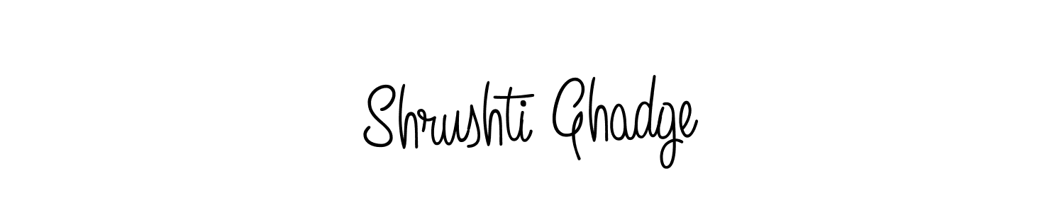 Similarly Angelique-Rose-font-FFP is the best handwritten signature design. Signature creator online .You can use it as an online autograph creator for name Shrushti Ghadge. Shrushti Ghadge signature style 5 images and pictures png