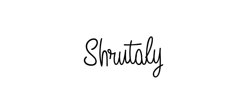 It looks lik you need a new signature style for name Shrutaly. Design unique handwritten (Angelique-Rose-font-FFP) signature with our free signature maker in just a few clicks. Shrutaly signature style 5 images and pictures png