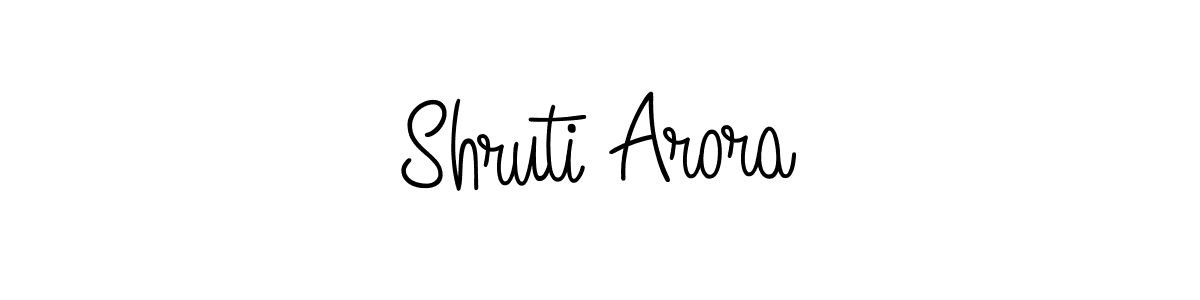 It looks lik you need a new signature style for name Shruti Arora. Design unique handwritten (Angelique-Rose-font-FFP) signature with our free signature maker in just a few clicks. Shruti Arora signature style 5 images and pictures png