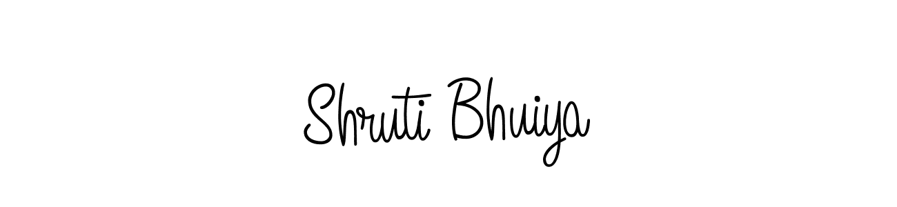 Best and Professional Signature Style for Shruti Bhuiya. Angelique-Rose-font-FFP Best Signature Style Collection. Shruti Bhuiya signature style 5 images and pictures png